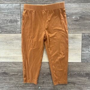 NWOT Little Sleepies 2T Leggings in Caramel 🤎